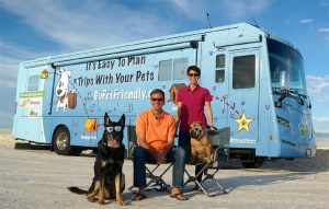 Amy and Rod Burkert, the founders of GoPetFriendly.com